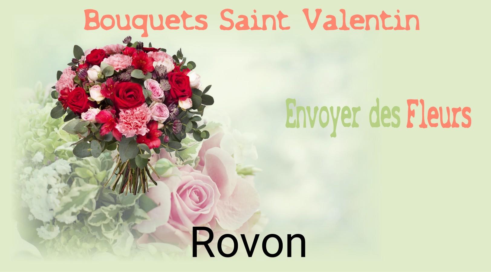 Roses de Saint-Valentin livrées à Rovon